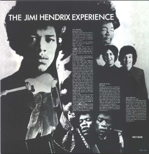 Back, Hendrix, Jimi - Are You Experienced (UK) +6